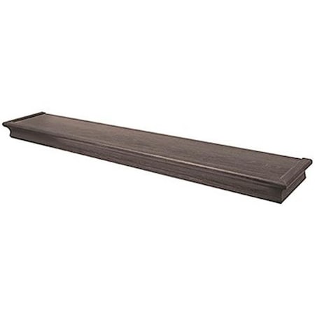 Hillman Hillman Fasteners 230018 36 in. High & Mighty Beveled Floating Shelf; Espresso 230018